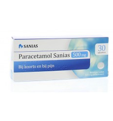 Sanias Paracetamol 500 mg 30 tabletten