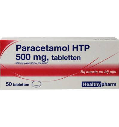 Paracetamol Healthypharm 500 mg 50 tabletten kopen