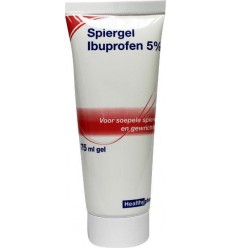 Healthypharm Ibuprofen gel 75 ml | Superfoodstore.nl