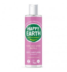 Happy Earth Pure deodorant spray lavender ylang refill 300 ml