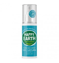 Happy Earth deodorant spray cedar lime 100 ml |