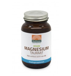 Mineralen Mattisson Magnesium tauraat vegan 60 vcaps kopen