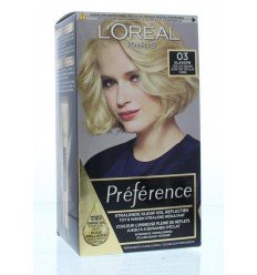 Loreal Preference 03 super licht asblond