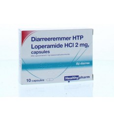 Diarree Healthypharm Loperamide 2 mg diarreeremmer 10 capsules