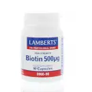 Lamberts Vitamine B8 500 mcg (biotine) 90 vcaps