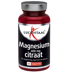 Magnesium Lucovitaal Magnesium citraat 400 mg 60 tabletten kopen