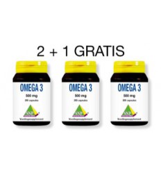 SNP Omega 3 500 mg aktie 2 + 1 600 capsules