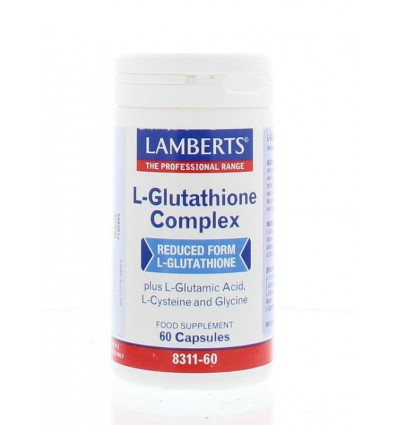 Glutathion Lamberts L- complex 60 capsules kopen