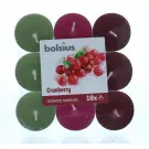 Bolsius Geurtheelicht multi colour brick 18 cranberry 18 stuks