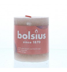 Bolsius Rustiekkaars shine 80/68 misty pink