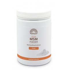 Mattisson MSM poeder vegan bio 550 gram