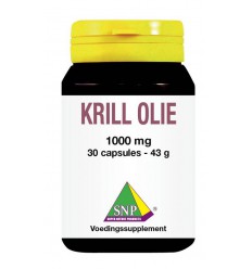 Voedingssupplementen SNP Krill olie 1000 mg one a day 30