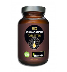 Ashwagandha Hanoju Ashwagandha organic 500 mg 240 tabletten