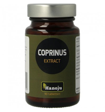 Supplementen Hanoju Coprinus paddenstoel extract 90 tabletten kopen