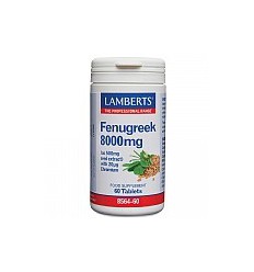 Lamberts Fenegriek 8000 mg 60 tabletten