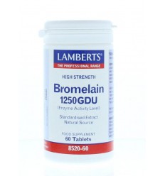 Lamberts Bromelaine 1250gdu 60 tabletten