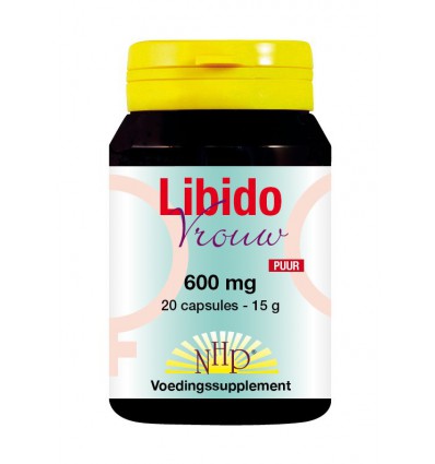 Ginseng NHP Libido vrouw 600 mg puur 20 capsules kopen