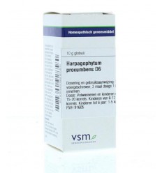 Artikel 4 enkelvoudig VSM Harpagophytum procumbens D6 10 gram