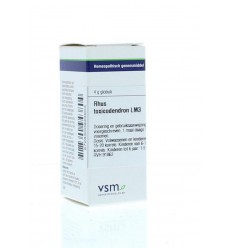 VSM Rhus toxicodendron LM3 4 gram globuli