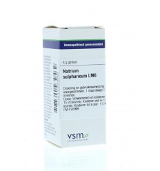 Artikel 4 enkelvoudig VSM Natrium sulphuricum LM6 4 gram kopen