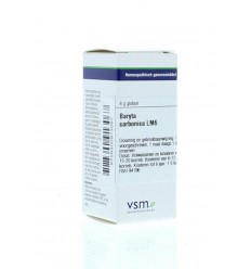Artikel 4 enkelvoudig VSM Baryta carbonica LM6 4 gram kopen