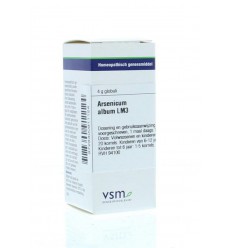 VSM Arsenicum album LM3 4 gram globuli
