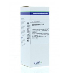Artikel 4 enkelvoudig VSM Belladonna D12 20 ml kopen
