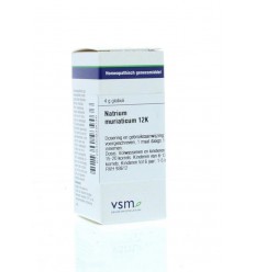 VSM Natrium muriaticum 12K 4 gram globuli