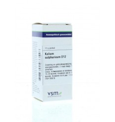 VSM Kalium sulphuricum D12 10 gram globuli