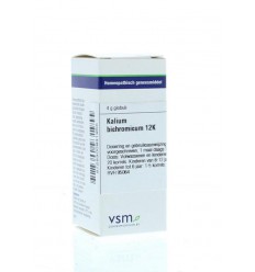 VSM Kalium bichromicum 12K 4 gram globuli