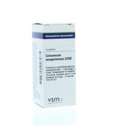 Artikel 4 enkelvoudig VSM Gelsemium sempervirens D200 4 gram
