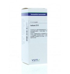 VSM Iodium D12 20 ml druppels