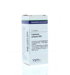 Artikel 4 enkelvoudig VSM Capsicum annuum D30 10 gram kopen