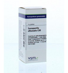 VSM Sarsaparilla officinalis C30 4 gram globuli