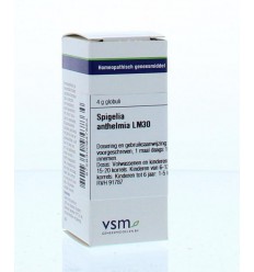 Artikel 4 enkelvoudig VSM Spigelia anthelmia LM30 4 gram kopen