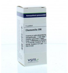 VSM Chamomilla 30K 4 gram globuli