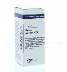 Artikel 4 enkelvoudig VSM Kalium iodatum 200K 4 gram kopen