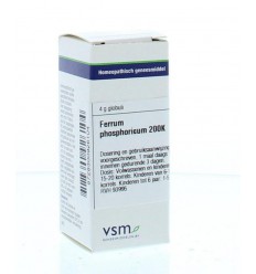 VSM Ferrum phosphoricum 200K 4 gram globuli