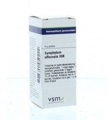 VSM Symphytum officinale 30K 4 gram globuli