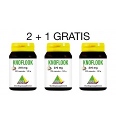 Fytotherapie SNP Knoflook 2 + 1 gratis 1050 capsules kopen