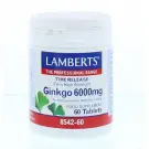 Lamberts Ginkgo 6000 mg 60 tabletten