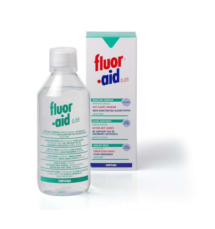 Fluor Aid Mondspoelmiddel 500 ml