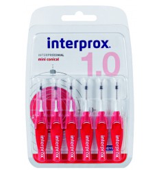 Interprox Premium mini conical rood 6 stuks