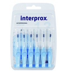 Interprox Premium cylindrical licht blauw 3.5mm 6 stuks