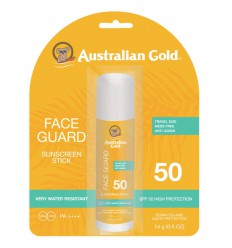 Dagcreme Australian Gold Face guard stick SPF50 14 gram kopen