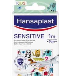 Pleisters Hansaplast Sensitive kids 1 m x 6 cm kopen