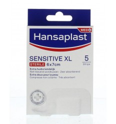 Hansaplast Pleister sensitive XL 5 stuks