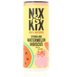 Dranken Nix & Kix Watermelon hibiscus blikje 250 ml kopen