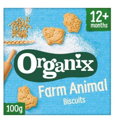 Organix Farm animals biscuits 12+ maanden 100 gram
