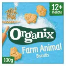 Organix Farm animals biscuits 12+ maanden biologisch 100 gram